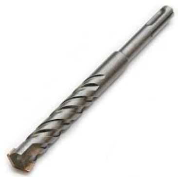 SDS Drill Bit Cross Tip 16x210mm 4-Flute Extended Concrete Hammer